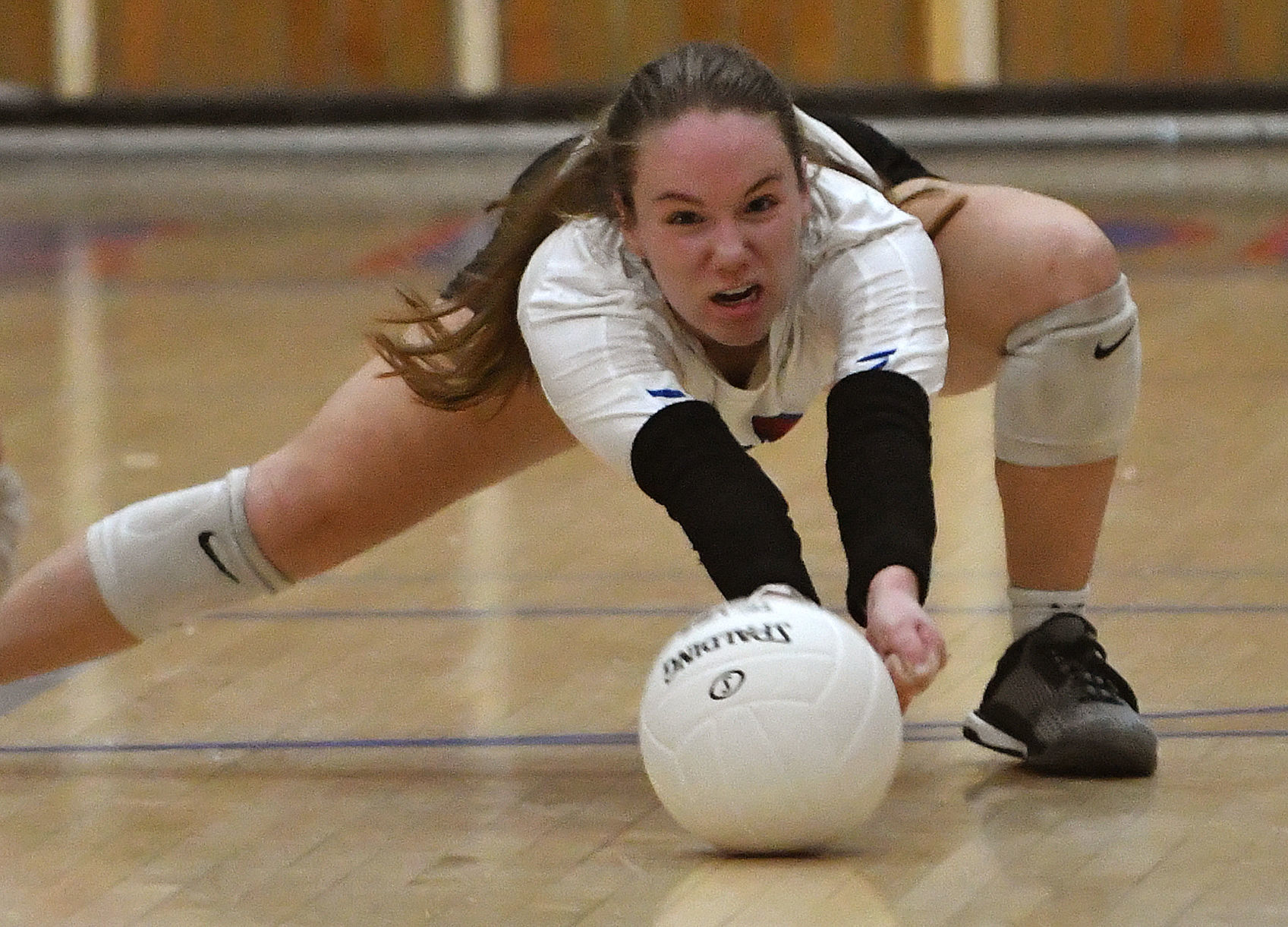Moline at Davenport Central volleyball